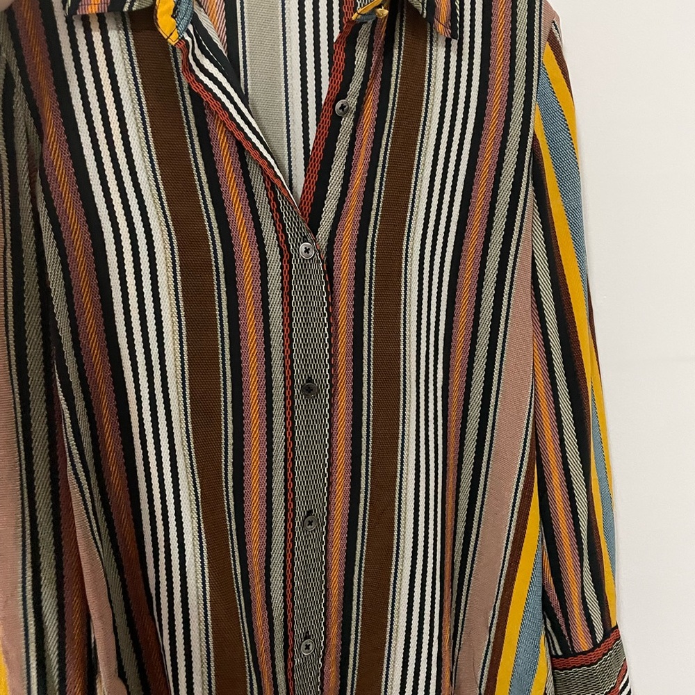 Tory Burch Button Down Blouse Sz S